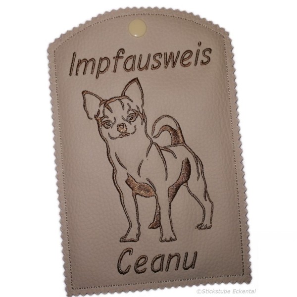 Impfpass Chihuahua mit Wunschname